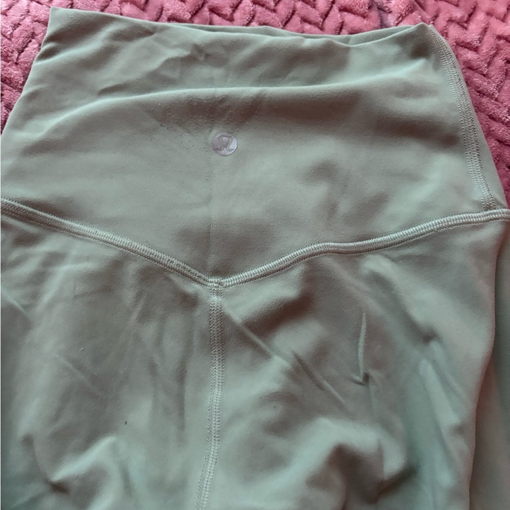 Green lululemon leggings